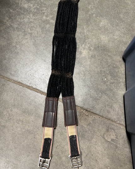 English Girth String Black 44"