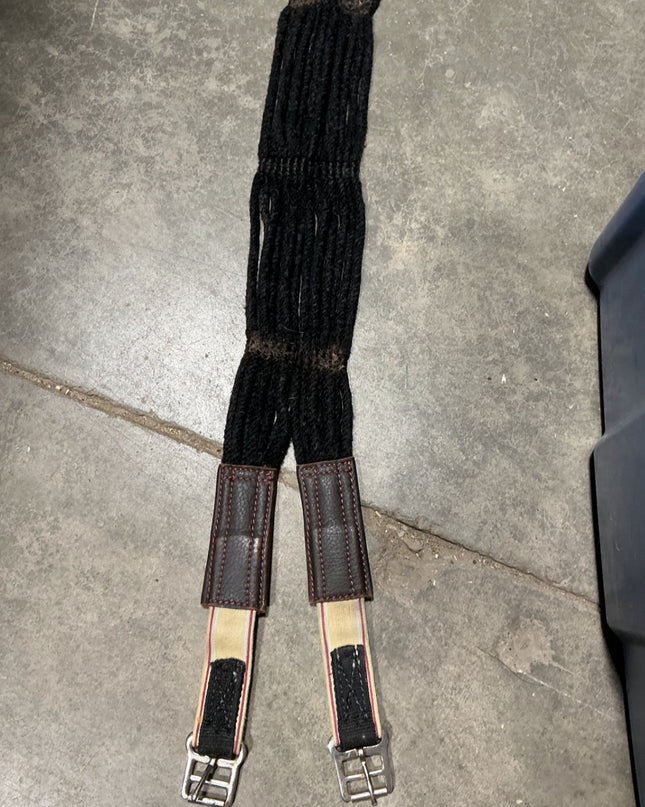 English Girth String Black 44"