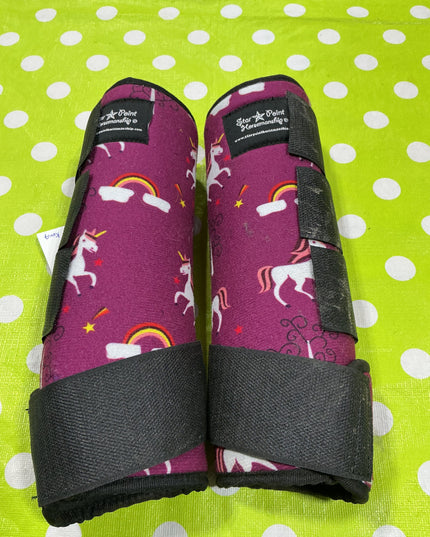 Medicine Boots Star Point Medium PInk/Unicorn