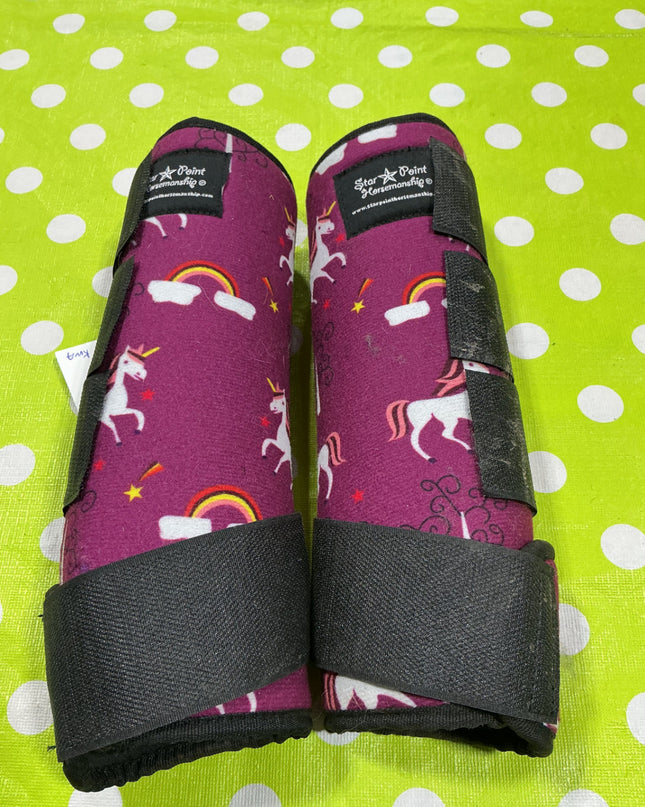 Medicine Boots Star Point Medium PInk/Unicorn