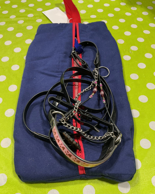 Halter,Show Pony/Mini with Carrying Bag Pink
