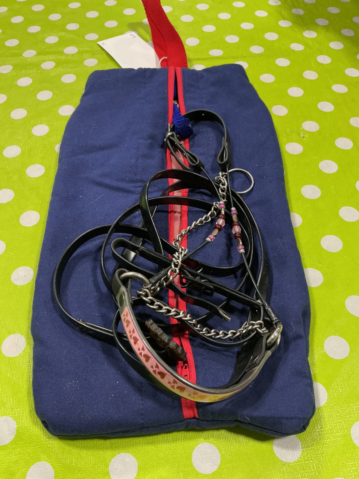 Halter,Show Pony/Mini with Carrying Bag Pink