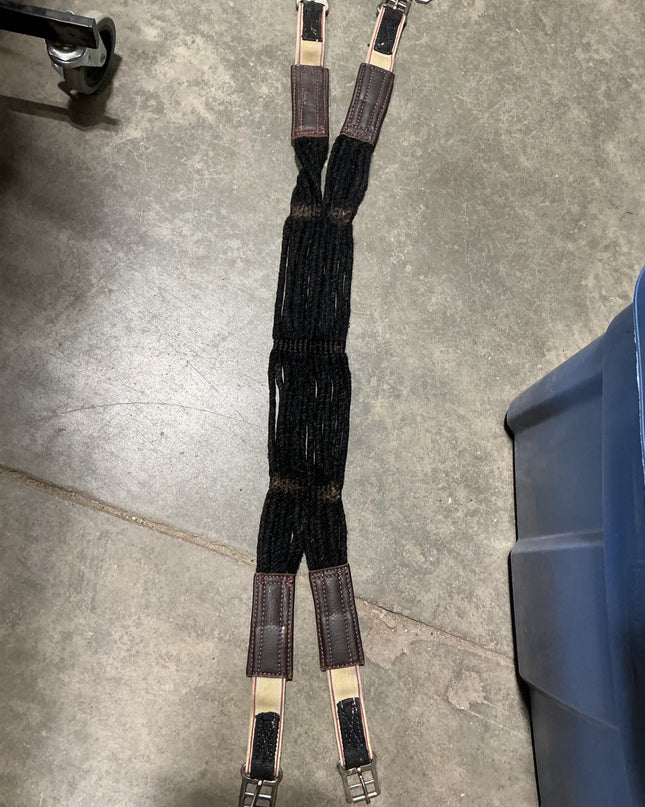 English Girth String Black 44"