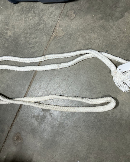 Western Reins Braided White
