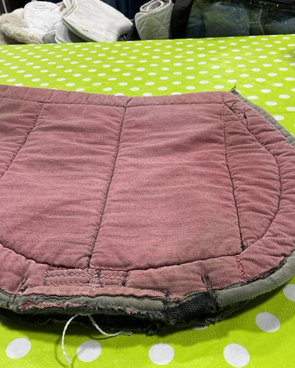 English Saddle Pad Older Red
