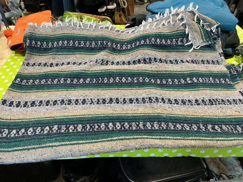 Western Saddle Blanket Grey/Beige./BLK