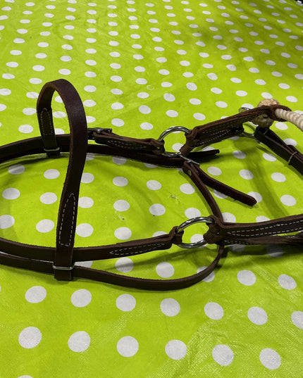 Western bitless sidepull bridle