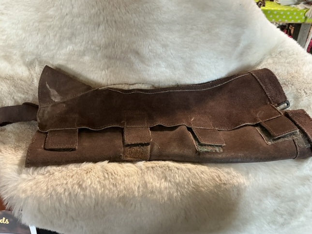 English 1/2 Chaps DK Brown Medium
