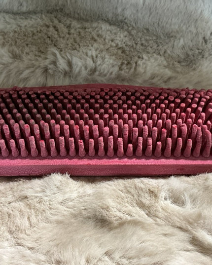 Curry Comb Soft Red Rectangle