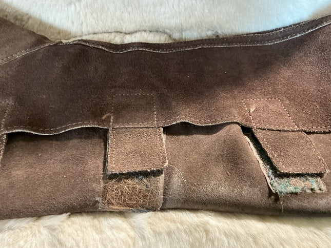 English 1/2 Chaps DK Brown Medium