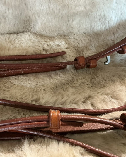 English Bridle & Reins Med Brown