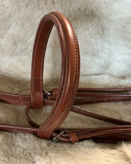 English Bridle & Reins Med Brown