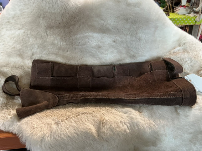 English 1/2 Chaps DK Brown Medium