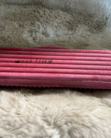 Curry Comb Soft Red Rectangle