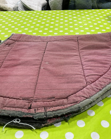 English Saddle Pad Older Red