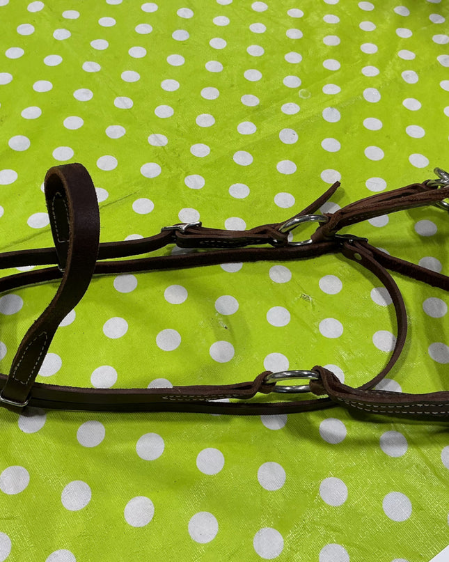 Western bitless sidepull bridle
