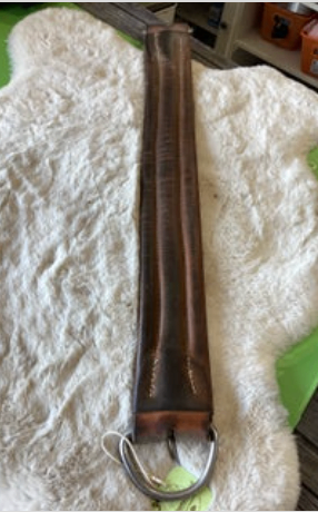Western Cinch Leather 34" Blue Ribbon