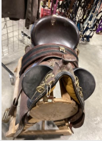 Australian Saddle StockMan 16"