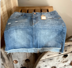 Jeans Skirt 1822 Size 6