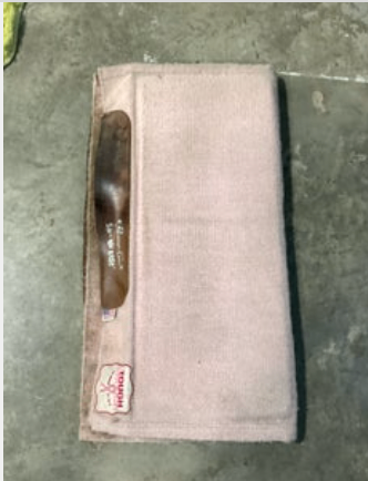 Western Saddle Pad PC SMX Air ride Pink Faded 33X34