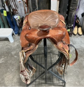 Western Saddle Older 14.5"