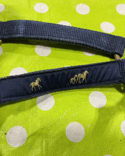 Halter Nylon Blue Cob Size