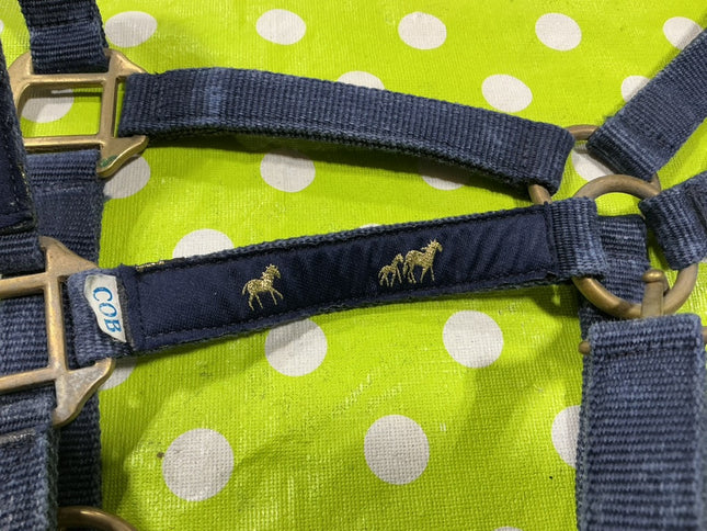Halter Nylon Blue Cob Size