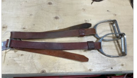 English Stirrup Leathers (A) | Used