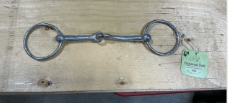 Bit – Snaffle, Small Rings, 6" | Used