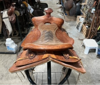 Western Saddle Older 14.5"