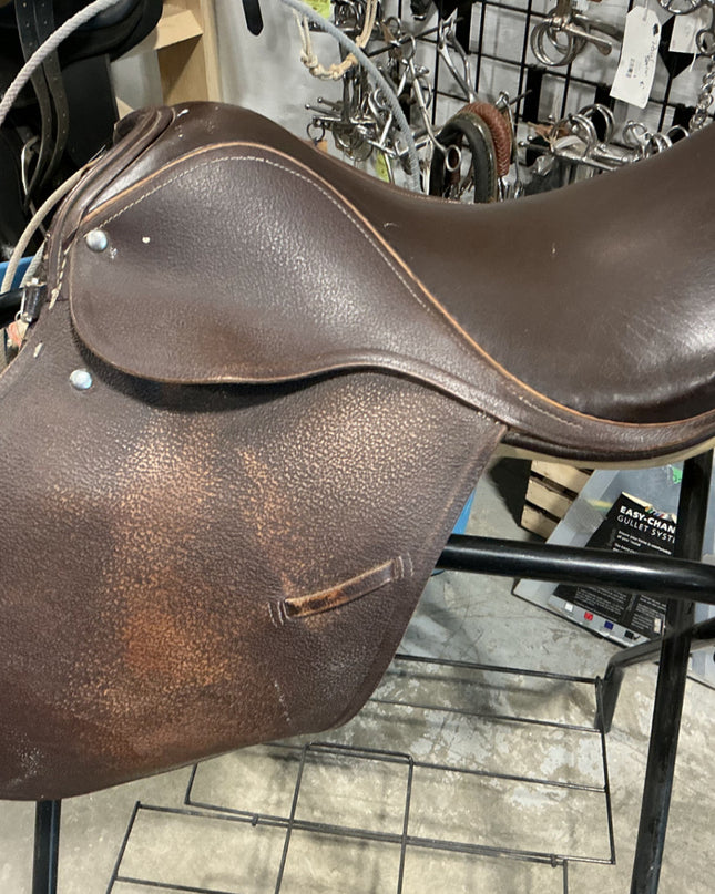 English Saddle All Purpose  17.5" Brown