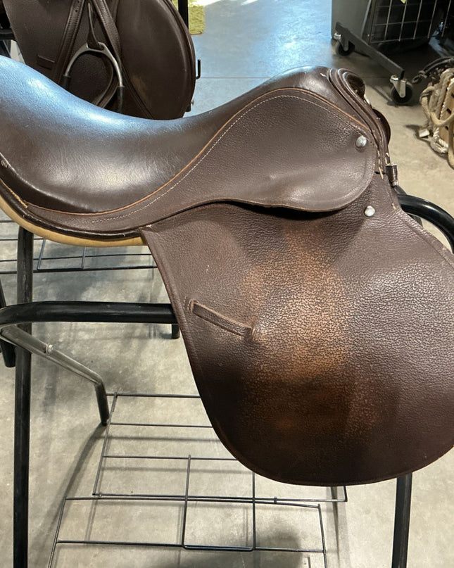 English Saddle All Purpose  17.5" Brown