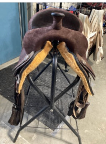 Western Saddle Circle Y High Horse 16" G8"