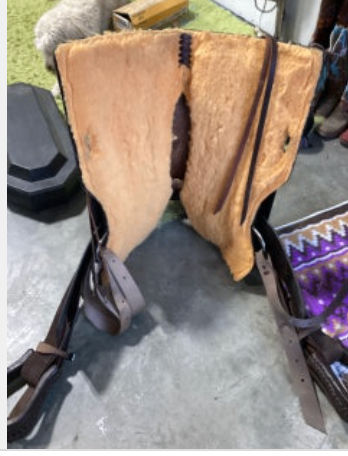 Western Saddle Circle Y High Horse 16" G8"