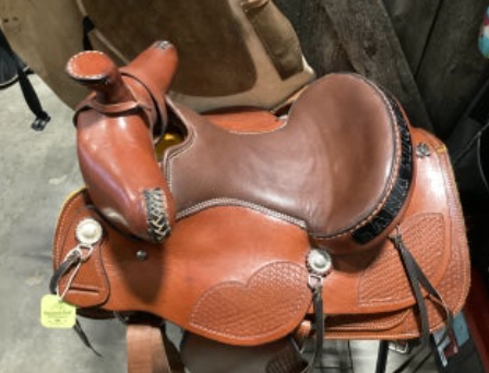 Western Saddle Trophy 14.5" G7"