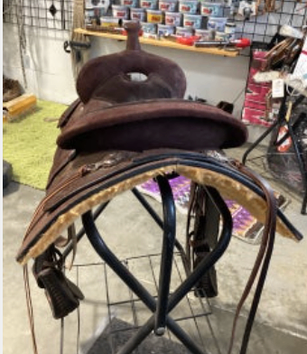 Western Saddle Circle Y High Horse 16" G8"