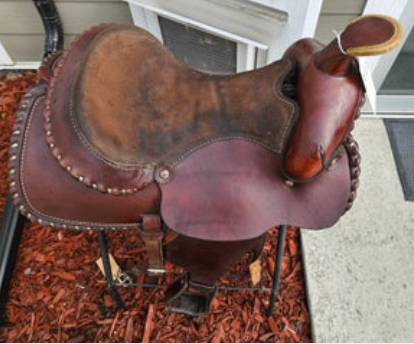 Western Rawhide 1875 Saddle 15" G6.5"