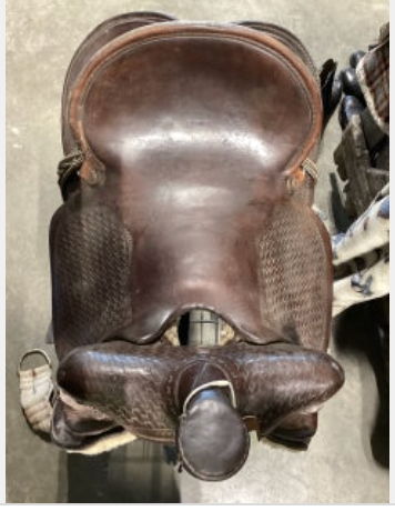 Western Saddle 14.5 Short Skirt 7.75"