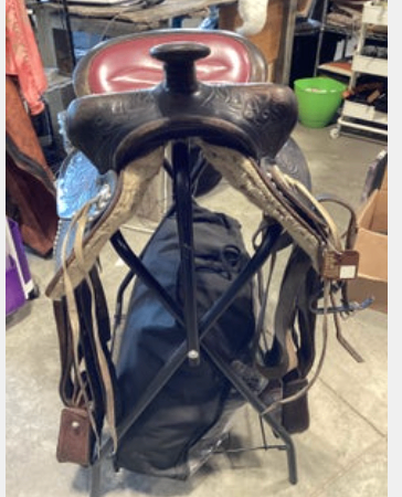 Western Rawhide Saddle 15" G7"