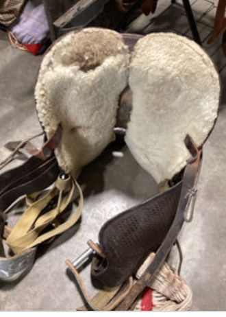 Western Saddle 14.5 Short Skirt 7.75"