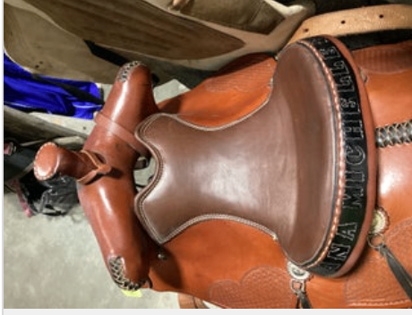 Western Saddle Trophy 14.5" G7"