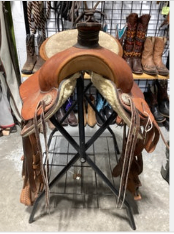 Western Rope Saddle 1764 15" G6.5