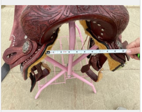 Western Saddle 15.5" G8"