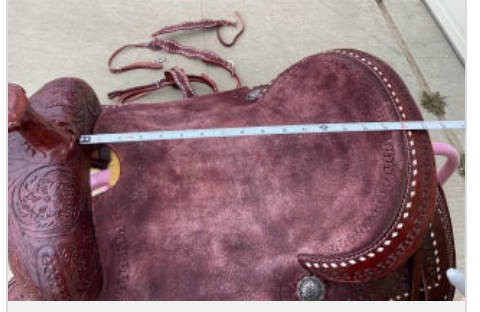 Western Saddle 15.5" G8"