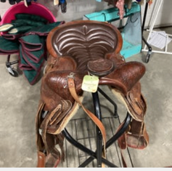 Western Saddle Big Horn 15" G7"