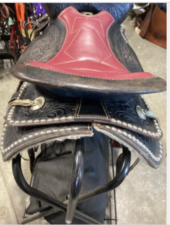 Western Rawhide Saddle 15" G7"