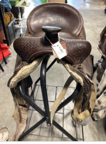 Western Saddle 14.5 Short Skirt 7.75"