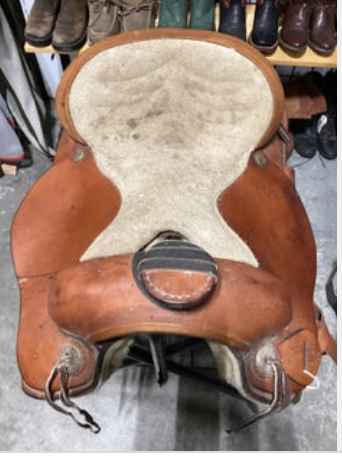 Western Rope Saddle 1764 15" G6.5
