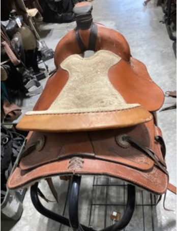 Western Rope Saddle 1764 15" G6.5