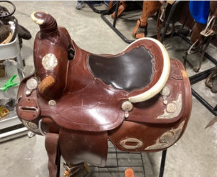 Western Saddle – R. McCaughey S15" G7.5", Made in Edmonton | Used, Very Good